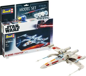 REV66779 - Modellbausatz X-Wing Fighter mit Bemalung zum Zusammenbauen