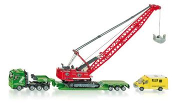 SIK1834 - MAN 6x4 mit Geräteträger 3 Achsen,LIEBHERR Kran und Schilder