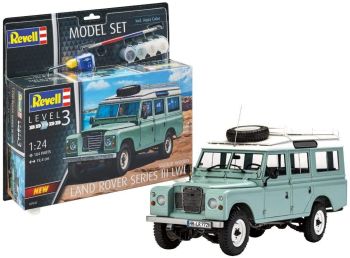 REV67047 - LAND ROVER SERIES III Modellset mit Lackierung zum Zusammenbauen