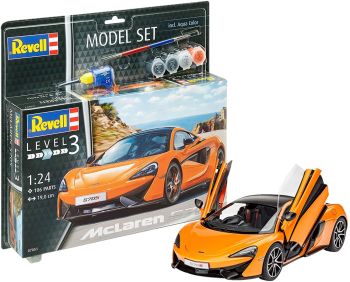 REV67051 - McLAREN 570S Modellbausatz mit Lackierung zum Zusammenbauen