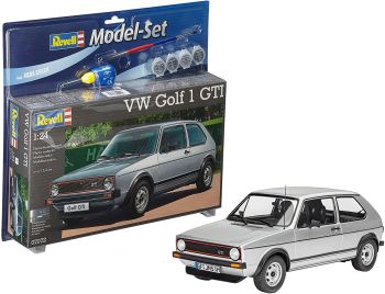 REV67072 - Model set VOLKSWAGEN Golf 1 GTI mit Lackierung zum Zusammenbauen.