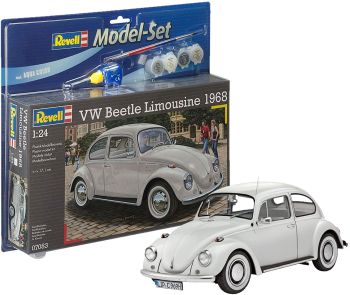 REV67083 - Modell-Set VOLKSWAGEN Käfer 1968 mit Lackierung zum Zusammenbauen