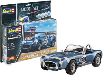 REV67669 - Modellset SHELBY 62' Cobra 289 mit Lackierung zum Zusammenbauen