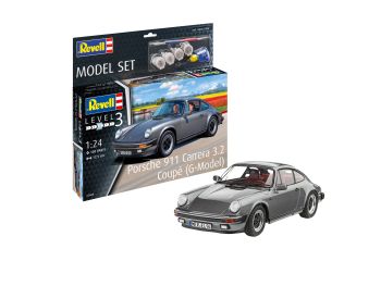 REV67688 - MODEL-SET PORSCHE 911 Carrera 3.2 Coupé mit Lackierung zum Zusammenbauen