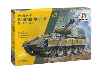 ITA7018 - Panzer PANTHER V Pz.Kpfw. A sd zum Zusammenbau und zum Lackieren