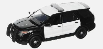 MMX76988NOIR - FORD Police Interceptor Utility 2022 Schwarz und Weiß