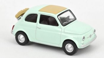NOREV771206 - FIAT 500 F 1965 Pastellblau - Düsenauto
