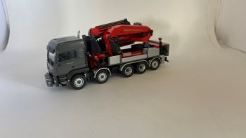 CON77224/0 - MAN TGS Euro 6 10x4 mit PALFINGER Kran PK200002L SH