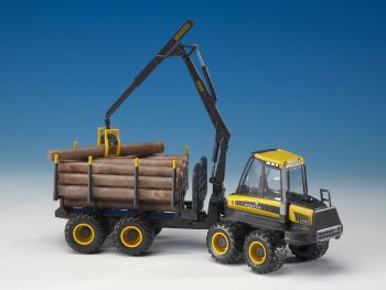EMEK77600 - PONSSE Elephant Forstmaschine mit Ladearm und Anhänger