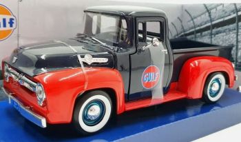 MMX79647 - FORD F-100 Pick-up 1956 GULF Schwarz und Rot
