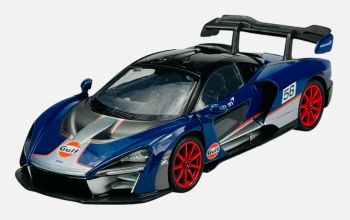 MMX79668 - McLAREN Senna Dunkelblau Orange – GULF