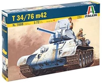 ITA7008 - Panzer T34/76 m42 zum zusammenbauen und lackieren