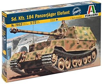 ITA7012 - Panzer Sd.Kfz.184 Panzerjager Elefant zum zusammenbauen und lackieren