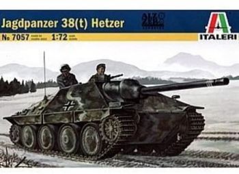 ITA7057 - Jagdpanzer 38t Hetzer zum Zusammenbauen und Lackieren