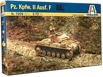 ITA7059 - Char Pz. Kpfw. II Ausf. F zum Zusammenbauen und Bemalen