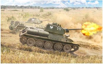 ITA7078 - Panzer T-34/76 Modell 1943 zum Zusammenbauen und Lackieren