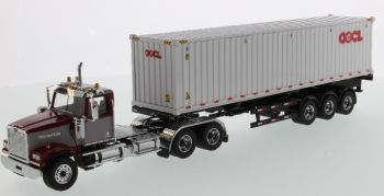 DCM71064 - WESTERN STAR 4900 SF Containertür + 40-Fuß-Container
