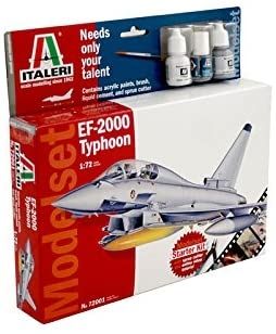 ITA72001 - EF-2000 TYPHOON Starter Kit zum Zusammenbauen und Lackieren