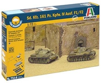 ITA7514 - SD.Kfz-Panzer. 161Pz. Kpfw IV zum Zusammenbauen und Lackieren