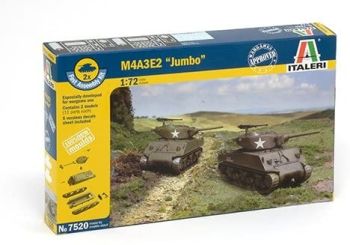 ITA7520 - M4A3E2 Jumbo-Tanks schnell zusammengebaut und lackiert