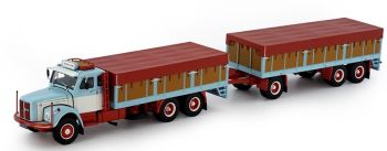 TEK76805 - SCANIA L75 6x4 Fahrgestell mit Anhänger 1+2 Achsen SCANIA VABIS