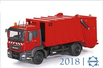 CON7739/0 - ZOELLER X2 Müllwagen auf MAN TGS M 4x2