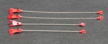 YCC783C-3 - Pfeil-Metallkabel für LG 1550 Rot RAL3002