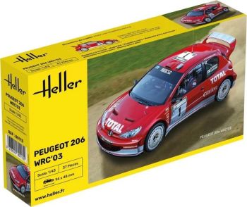 HEL80113 - PEUGEOT 206 WRC'03 #1 zum Zusammenbauen und Lackieren