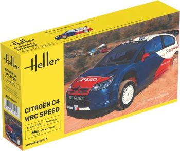 HEL80117 - CITROËN C4 WRC Speed-Kit zum Zusammenbauen und Lackieren