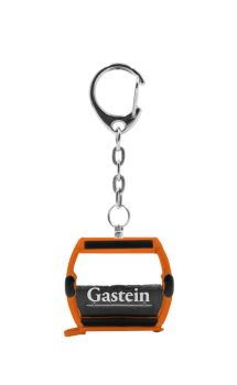 JC80119 - Schlüsselanhänger OMEGA Gondelbahn orange - GASTEIN