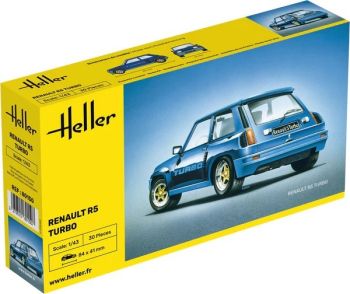 HEL80150 - RENAULT R5 Turbo zum Zusammenbauen und Lackieren