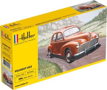 HEL80160 - PEUGEOT 203 zum Zusammenbauen und Lackieren