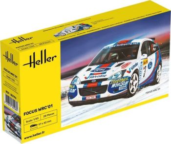 HEL80196 - FORD Focus WRC'01 #3 zum Zusammenbauen und Lackieren