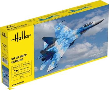 HEL80371 - Ukrainischer Suchoi Su-27 UB/P Kampfjet soll montiert und lackiert werden