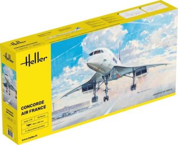 HEL80469 - Concorde AF (Air France) – Modellbausatz mit Farben