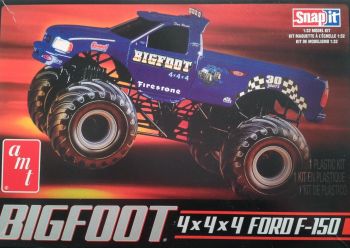 AMT805L/12 - FORD F-150 4x4x4 BIGFOOT zum Zusammenbauen und Bemalen