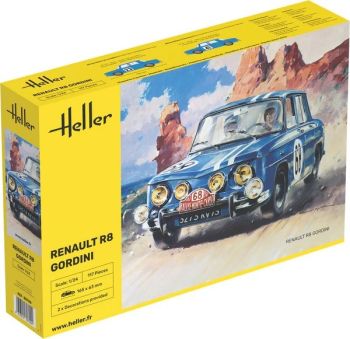 HEL80700 - RENAULT R8 Gordini zum Zusammenbauen und Lackieren