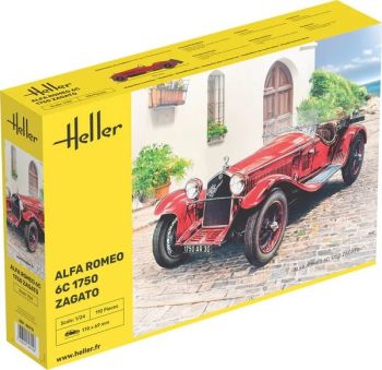 HEL80715 - ALFA ROMEO 6C 1750 Zagato zum Zusammenbauen und Lackieren