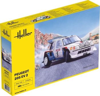 HEL80716 - PEUGEOT 205 EV 2 #5 zum Zusammenbauen und Lackieren