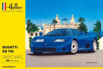HEL80738 - BUGATTI EB 110 zum Zusammenbauen und Lackieren