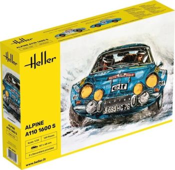 HEL80745 - Alpine A110-1600S – Modellbausatz mit Farben