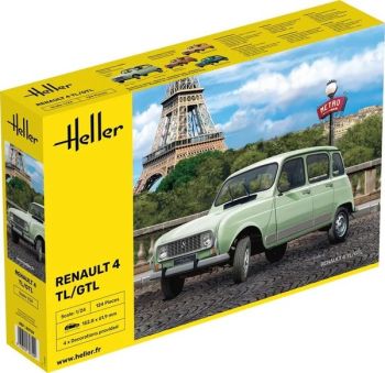 HEL80759 - RENAULT 4TL/GTL zum Zusammenbauen und Lackieren