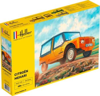HEL80760 - CITROEN Méhari zum Zusammenbauen und Lackieren