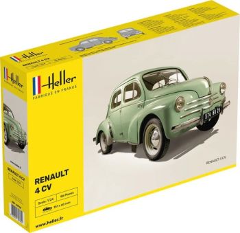 HEL80762 - RENAULT 4CV zum Zusammenbauen und Lackieren