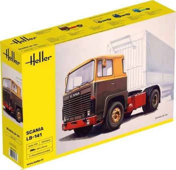 HEL80773 - Scania LB-141 4x2 – Modellbausatz mit Farben