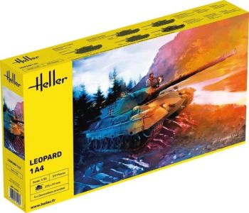 HEL81126 - LEOPARD 1A4 Panzer zum Zusammenbauen und Lackieren