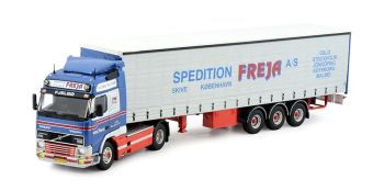 TEK81277 - VOLVO FH01 Globetrotter 4x2 mit 3-Achs-Planenanhänger FREJA
