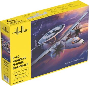 HEL82302 - Flugzeug E-2C Hawkeye (Französische Marine) – Modellbausatz mit Farben