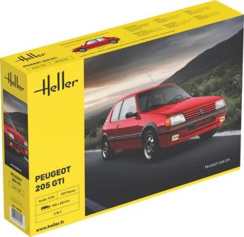 HEL82705 - PEUGEOT 205 GTI zum Zusammenbauen und Lackieren