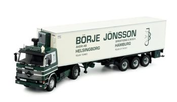 TEK83177 - SCANIA 142 4x2 mit 3-Achs-Kühlanhänger (BORJE JONSSEN)